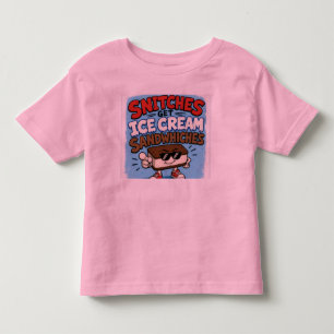 Eiscreme-Wortspiel Kleinkind T-shirt