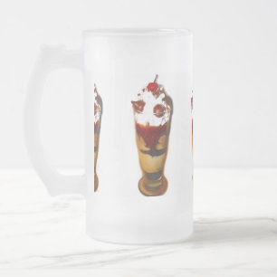 Eiscremefloat Mattglas Bierglas