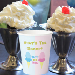 EiscremeGender Pappbecher