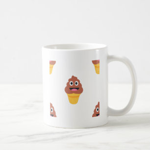 Eiscremehörnchen-Ko-Emoj Kaffeetasse