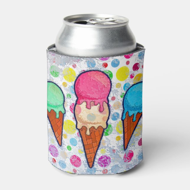 Eiscremekonen können kühlen dosenkühler (Kanne Vorderseite)
