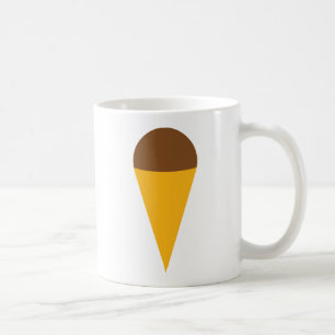 Eiscremekornettikone Kaffeetasse