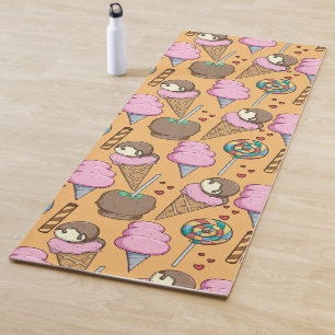 Eiscrememuster   Lollenmuster   Lollipop 26 Yogamatte