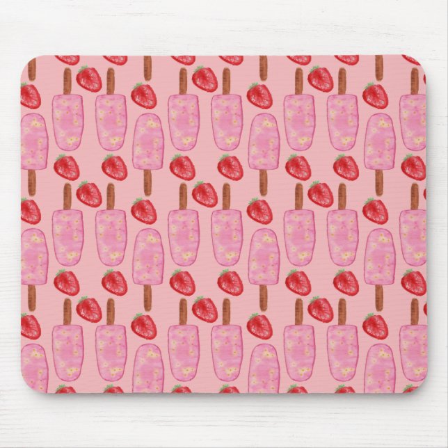 Eiscrememuster | Lollenmuster | Lollipop 2 Mousepad (Vorne)