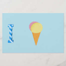 Eiscremepapier