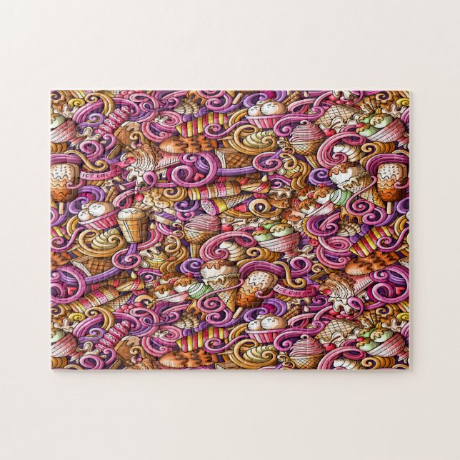 Eiscremepuzzle (Horizontal)