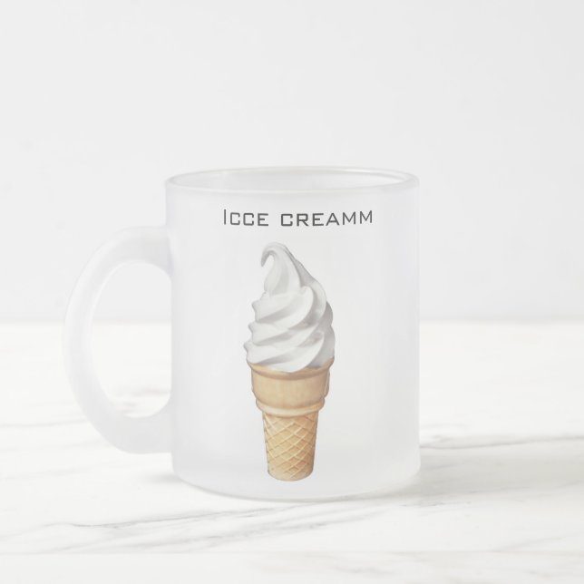 Eiscremeschale lt Dan Mattglastasse (Links)