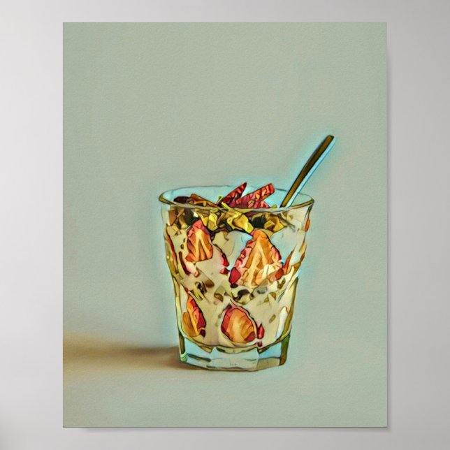 Eiscremeshop Poster (Vorne)
