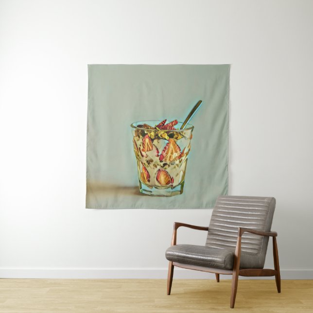 Eiscremeshop Wandteppich (Beispiel)