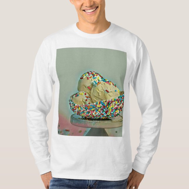 Eiscremesuppe Sprinklen T-Shirt (Vorderseite)