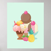 Eiscremesuppen mit Sprinklen