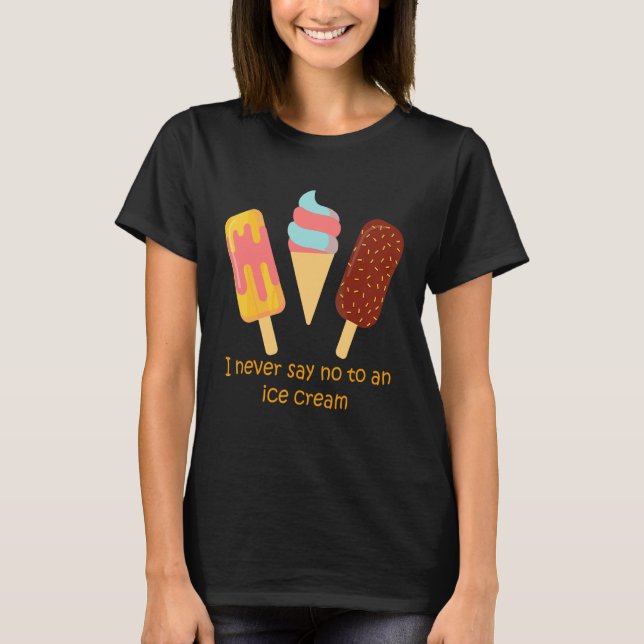 Eiscremetag T-Shirt (Vorderseite)