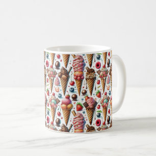 Eisdiele-Party Kaffeetasse