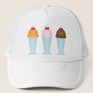 Eisdiele Truckerkappe
