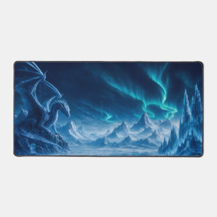 Eisdrache der Aurora-Zitadelle Schreibtischunterlage