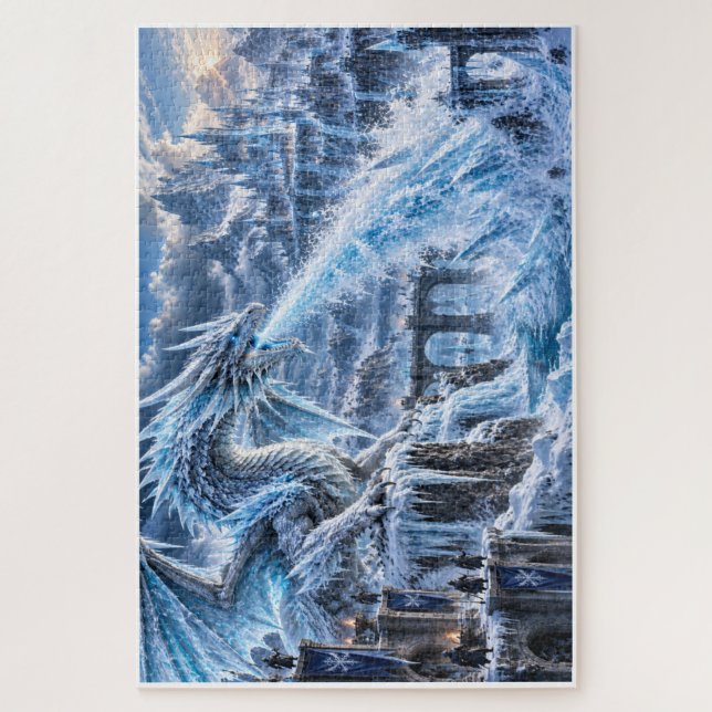 Eisdrache – Frostiger Atem (Vertikal)