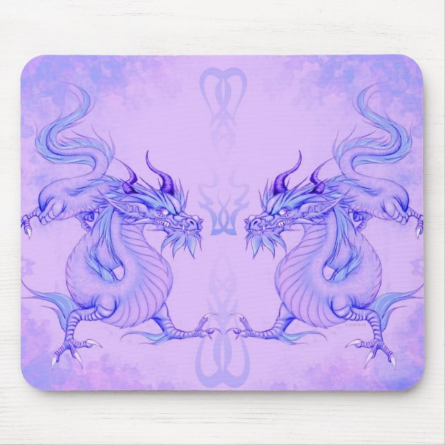 Eisdrachen mousepad (Vorne)