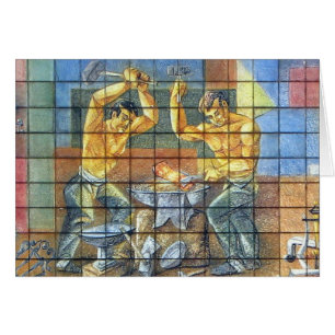 Eisen-Arbeitskräfte