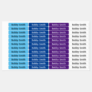 Eisen auf Jungen Kleidung Etiketten Namensschilder