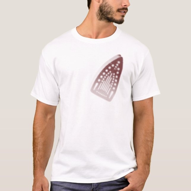 Eisen-Brand-Brandfleck-Kennzeichen-lustiger T - T-Shirt (Vorderseite)