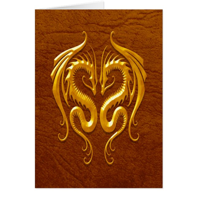 Eisen-Drachen, braun (Vorne)