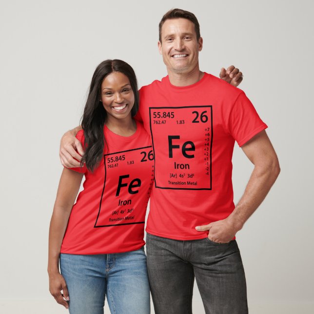 Eisen-Element (schwarz) T-Shirt (Unisex)