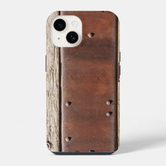 Eisen, Holz, Schrauben machen hart iPhone 14 Hülle