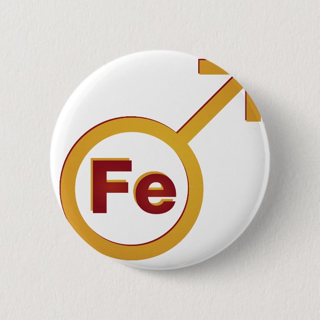 Eisen-Mann Button (Vorderseite)