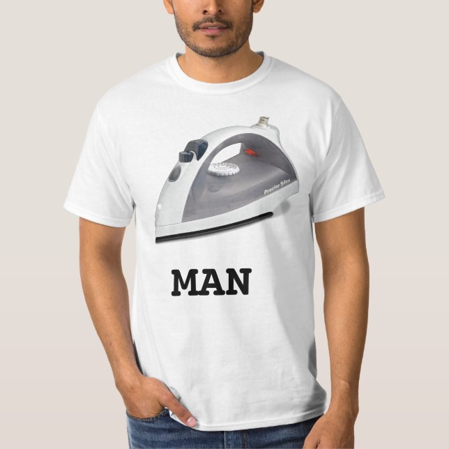 "Eisen-" Mann T-Shirt (Vorderseite)