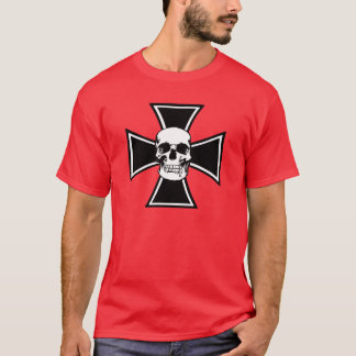 Eisen-Querschädel-Shirt T-Shirt