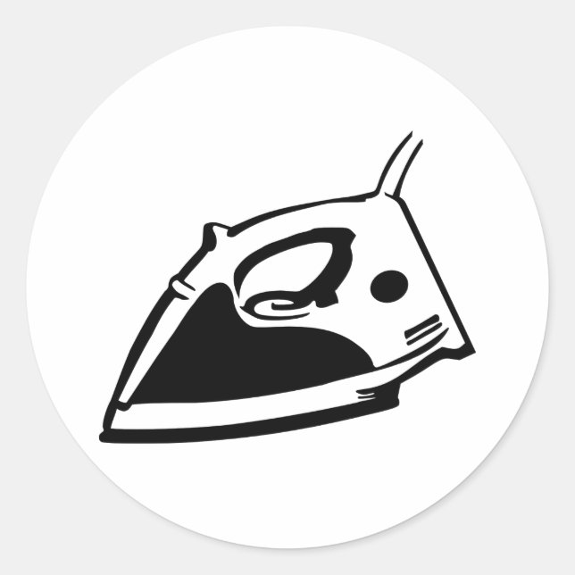 Eisen Runder Aufkleber (Vorderseite)