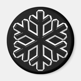 Eisen-Snowflake Magnet