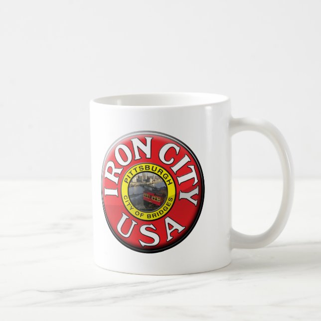 Eisen-Stadt Kaffeetasse (Rechts)