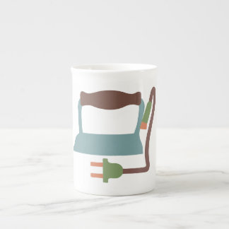 Eisen-Tasse Prozellantasse