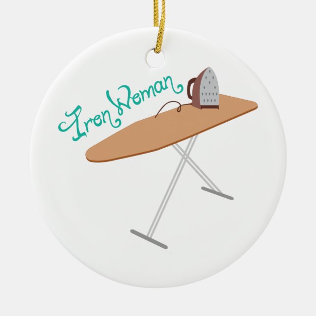 Eisen Wemon Keramik Ornament (Vorne)