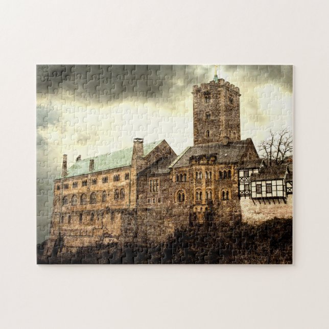 Eisenach Wartburg Castle Deutschland. Jigsaw Puzzl (Horizontal)