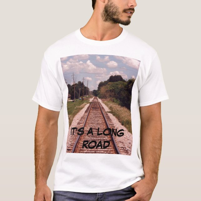 Eisenbahn-Bahn-T - Shirt (Vorderseite)