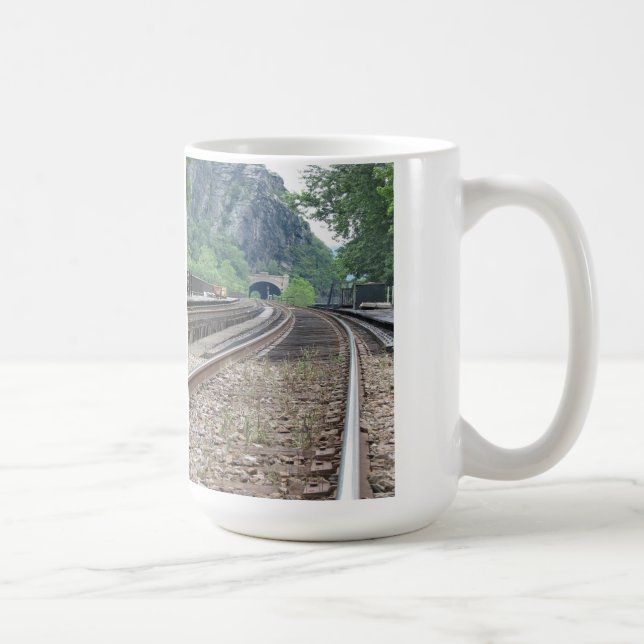 Eisenbahn-Bahn-Tasse der Harpers-Fähren-WV Kaffeetasse (Rechts)