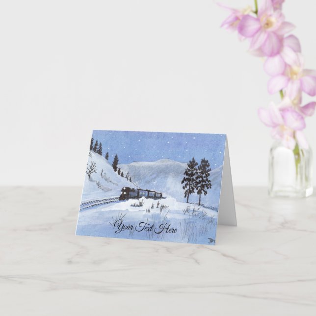 Eisenbahn Karte (Orchidee)