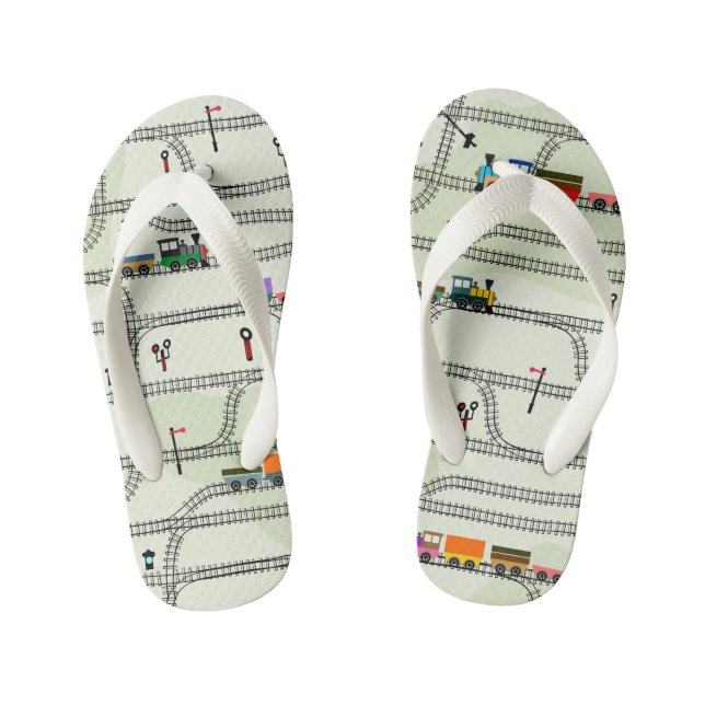 Eisenbahn-Kids-Zug Kinderbadesandalen (Fußbett)