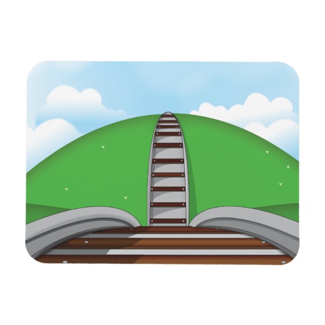 Eisenbahn Magnet (Horizontal)