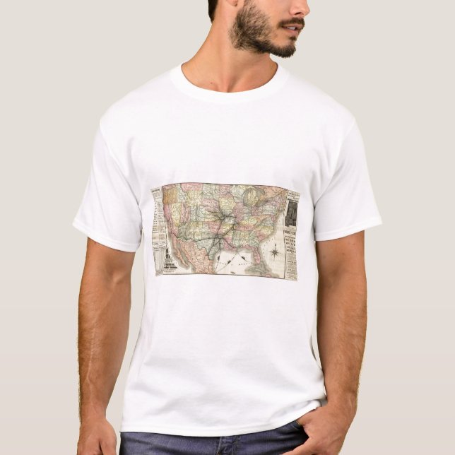 Eisenbahn Missouris Pazifik T-Shirt (Vorderseite)
