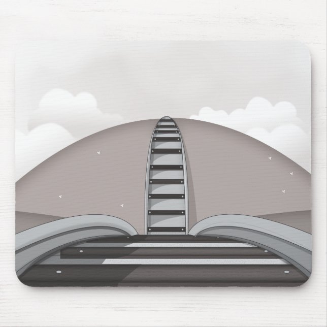 Eisenbahn Mousepad (Vorne)