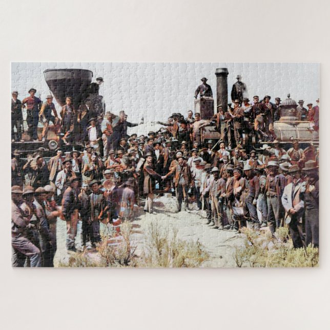 Eisenbahn Ost trifft auf westliche Lagen der letzt (Horizontal)