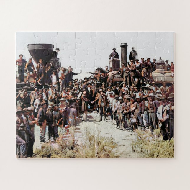 Eisenbahn Ost trifft auf westliche Lagen der letzt (Horizontal)