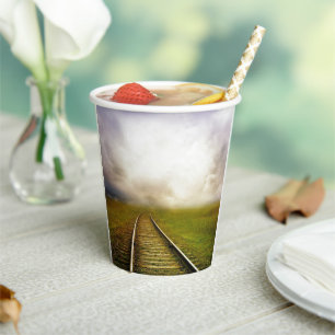 Eisenbahn Pappbecher