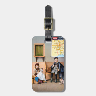 EISENBAHN-PLAKAT, 1898 GEPÄCKANHÄNGER