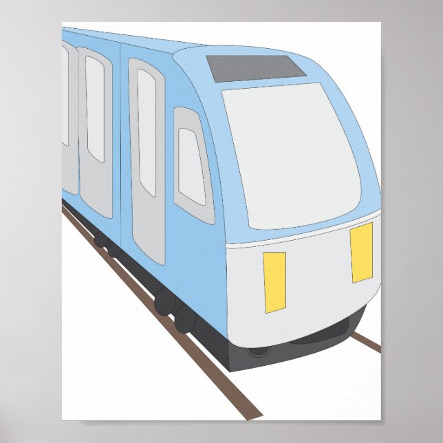 Eisenbahn Poster (Vorne)
