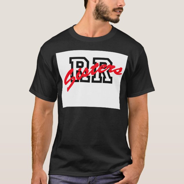 Eisenbahn-Schwester-Baseball-Druck T-Shirt (Vorderseite)