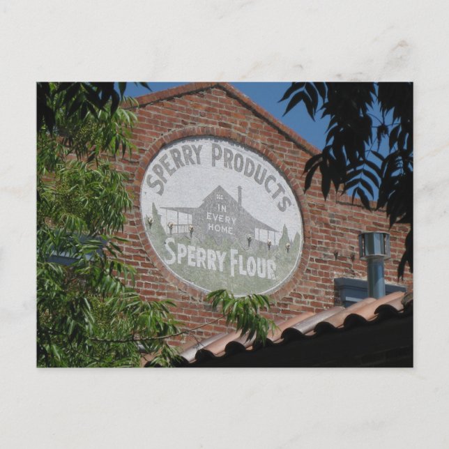 Eisenbahn Sq. Santa Rosa, Ca. Postkarte (Vorderseite)